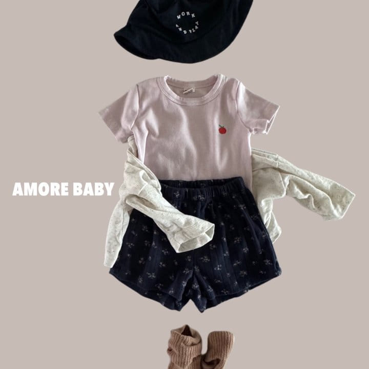 A More - Korean Baby Fashion - #babylifestyle - Tomato Tee - 4