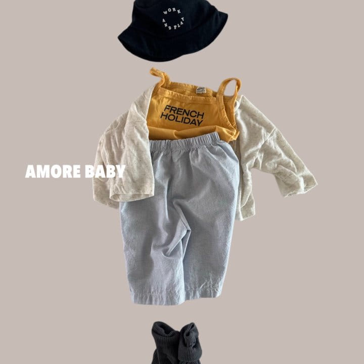 A More - Korean Baby Fashion - #babyoninstagram - Holly Sleeveless Tee - 3