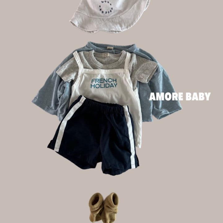 A More - Korean Baby Fashion - #onlinebabyboutique - Holly Sleeveless Tee - 8