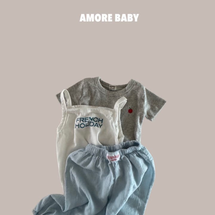 A More - Korean Baby Fashion - #onlinebabyshop - Tomato Tee - 10