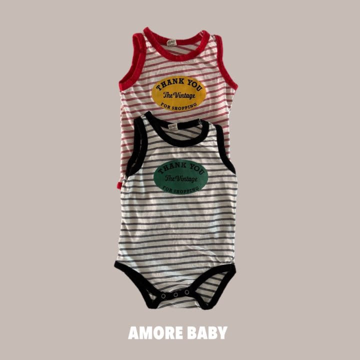 A More - Korean Baby Fashion - #smilingbaby - Thank You Body Suit - 7