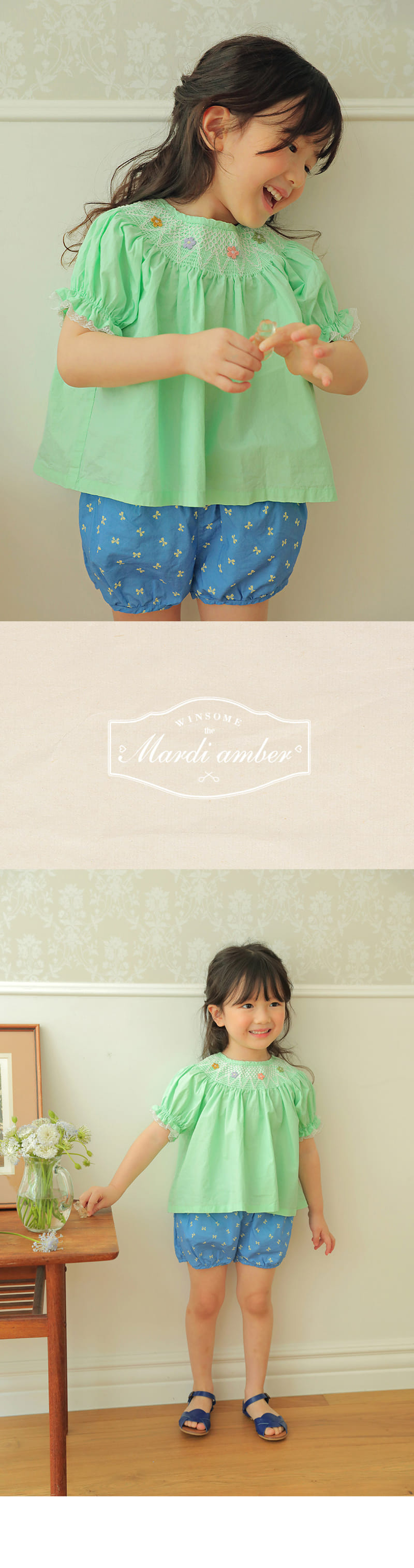 Amber - Korean Children Fashion - #childofig - Annie Blouse - 2