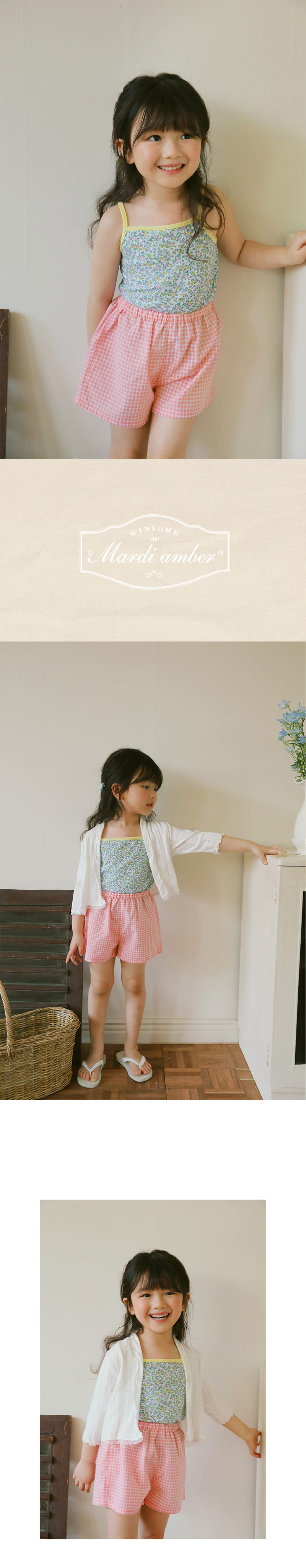 Amber - Korean Children Fashion - #designkidswear - Looming Top Bottom Set - 2