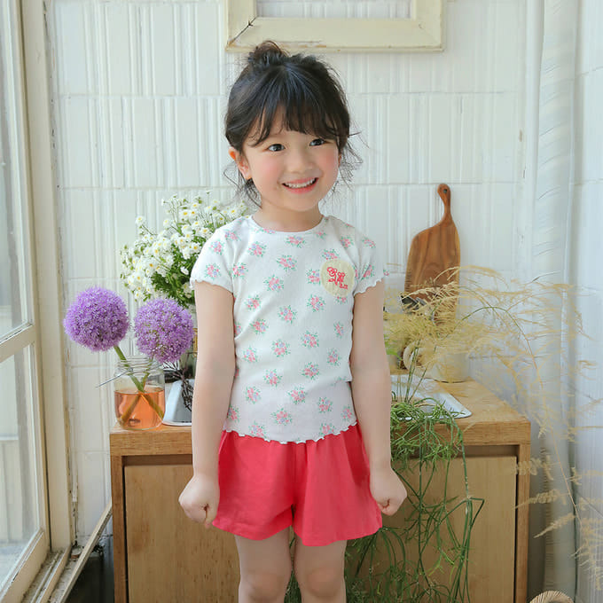 Amber - Korean Children Fashion - #designkidswear - Rev Top Bottom Set