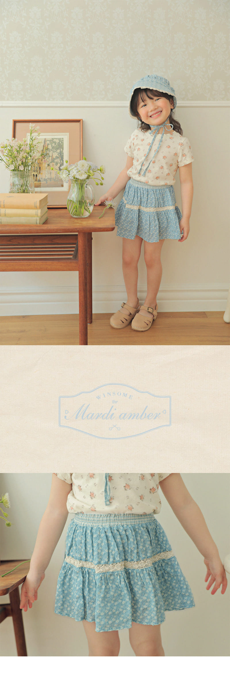 Amber - Korean Children Fashion - #discoveringself - Daisy Skirt - 2