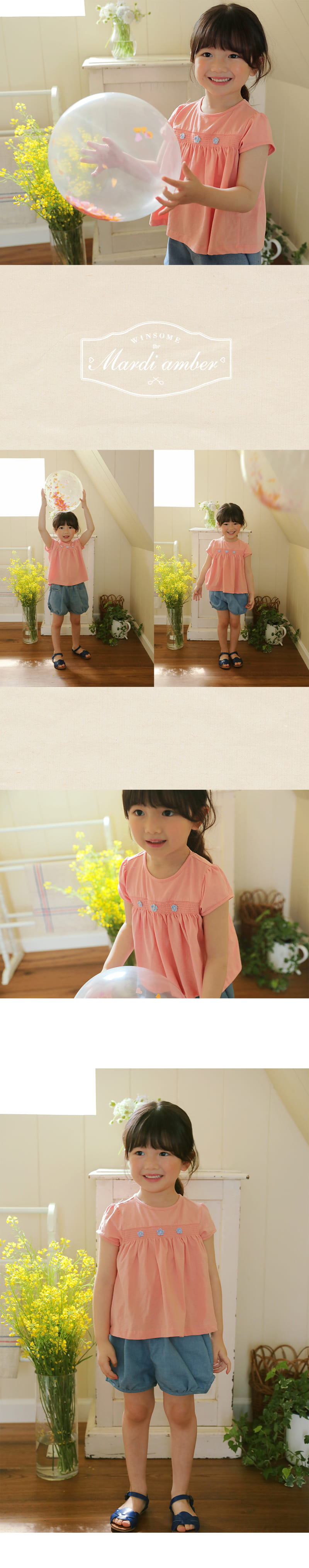 Amber - Korean Children Fashion - #discoveringself - Romi Tee - 2