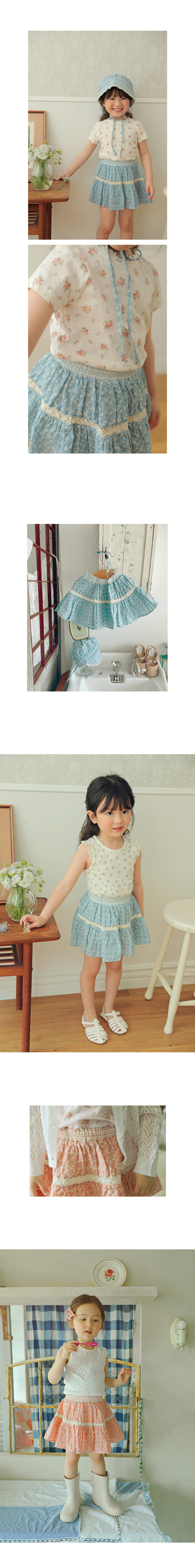 Amber - Korean Children Fashion - #fashionkids - Daisy Skirt - 3