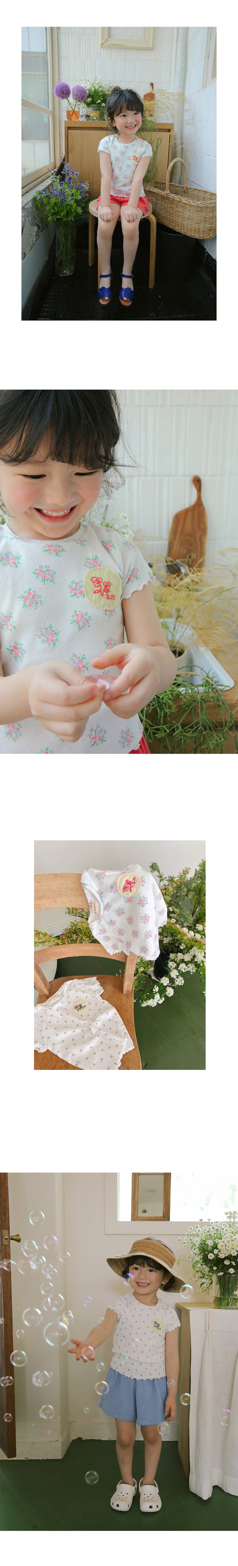 Amber - Korean Children Fashion - #fashionkids - Rev Top Bottom Set - 3