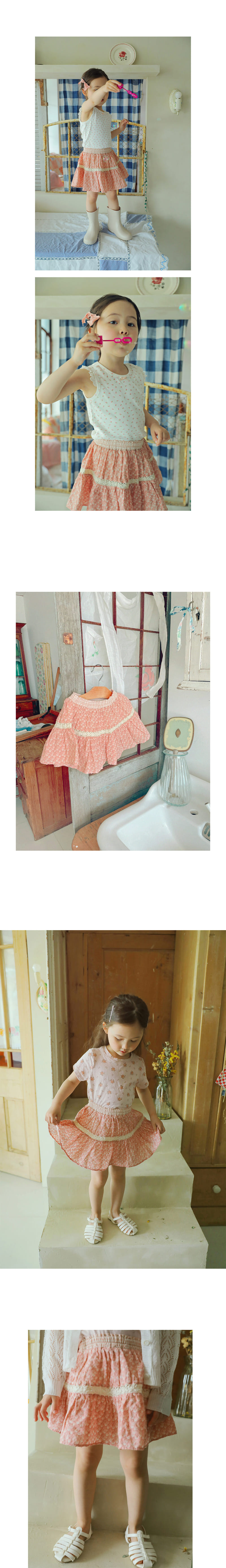 Amber - Korean Children Fashion - #fashionkids - Daisy Skirt - 4