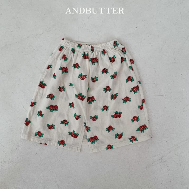 Andbutter - Korean Children Fashion - #Kfashion4kids - Wild Rose Skirt - 5