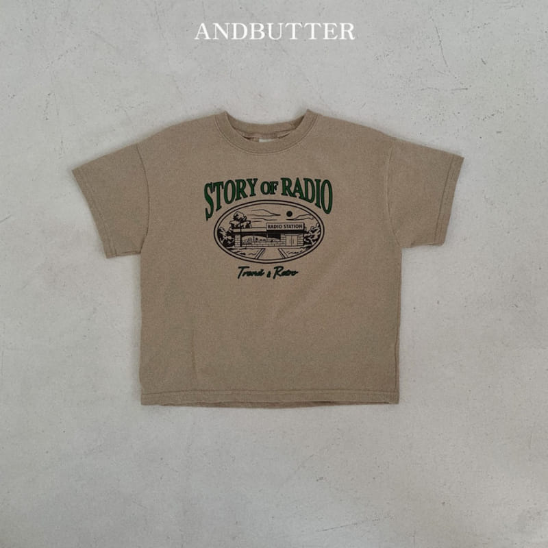 Andbutter - Korean Children Fashion - #Kfashion4kids - Radio Tee - 3