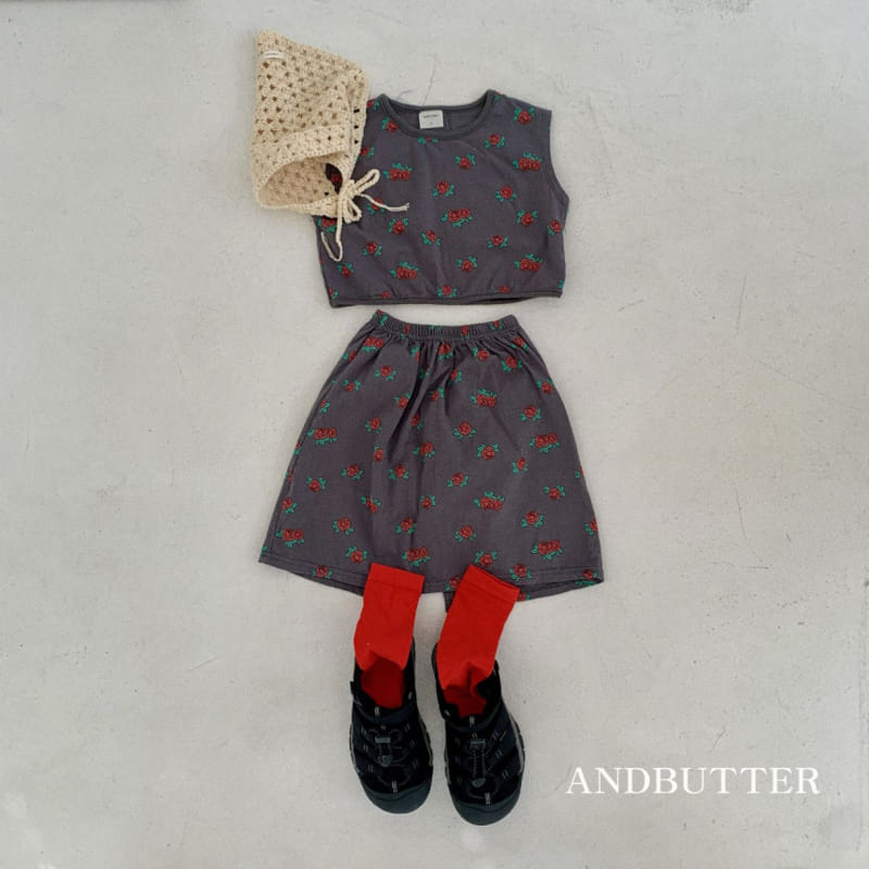 Andbutter - Korean Children Fashion - #childofig - Wild Rose Skirt - 10