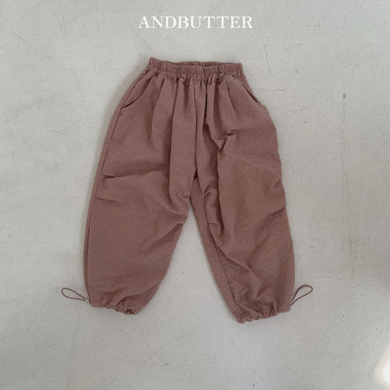 Andbutter - Korean Children Fashion - #childofig - String Jogger Pants - 3