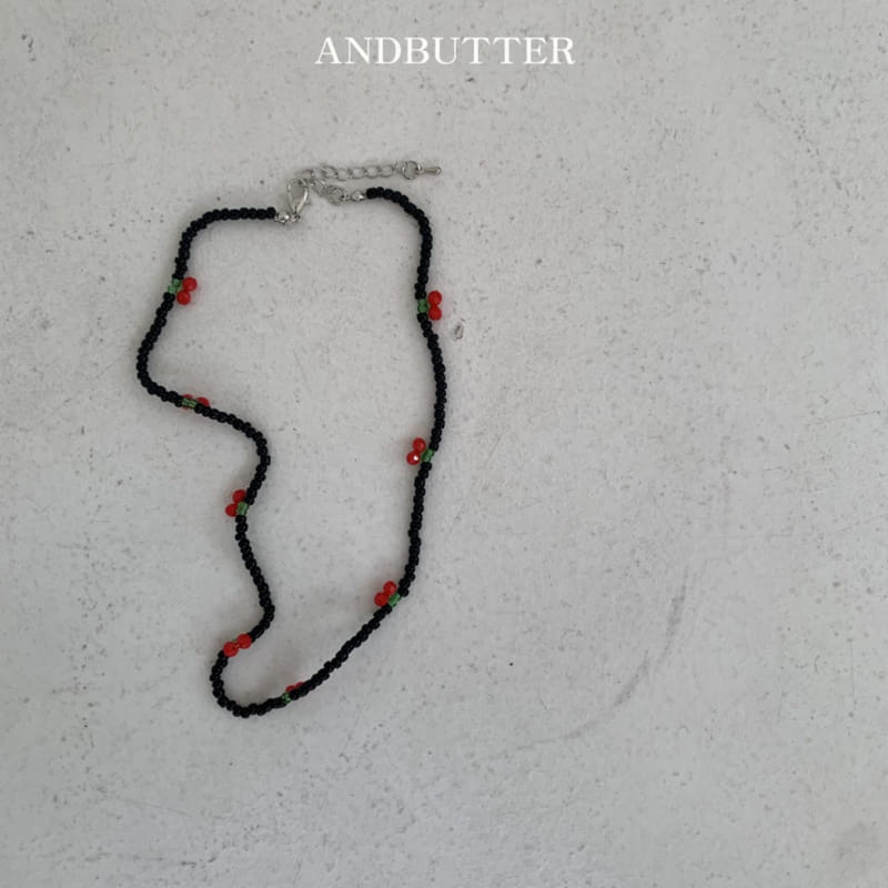 Andbutter - Korean Children Fashion - #designkidswear - Cherry Necklace - 8