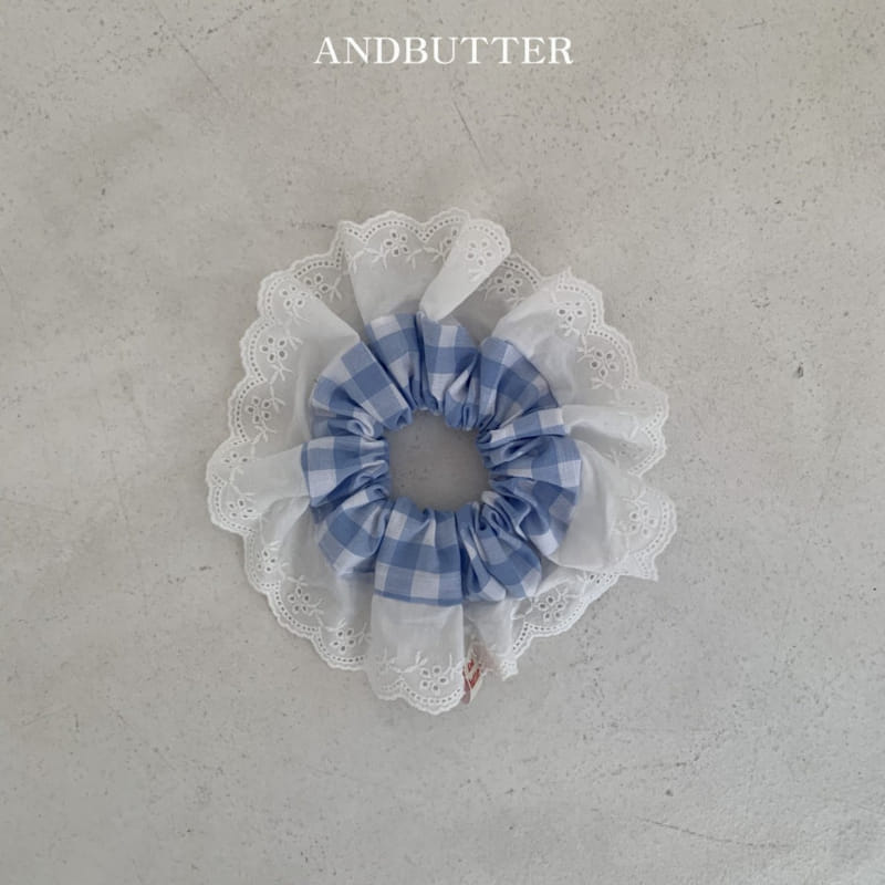 Andbutter - Korean Children Fashion - #designkidswear - Check Scrunchy  - 9