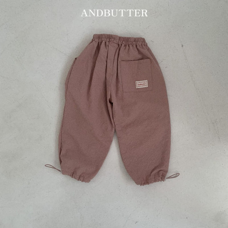 Andbutter - Korean Children Fashion - #designkidswear - String Jogger Pants - 6