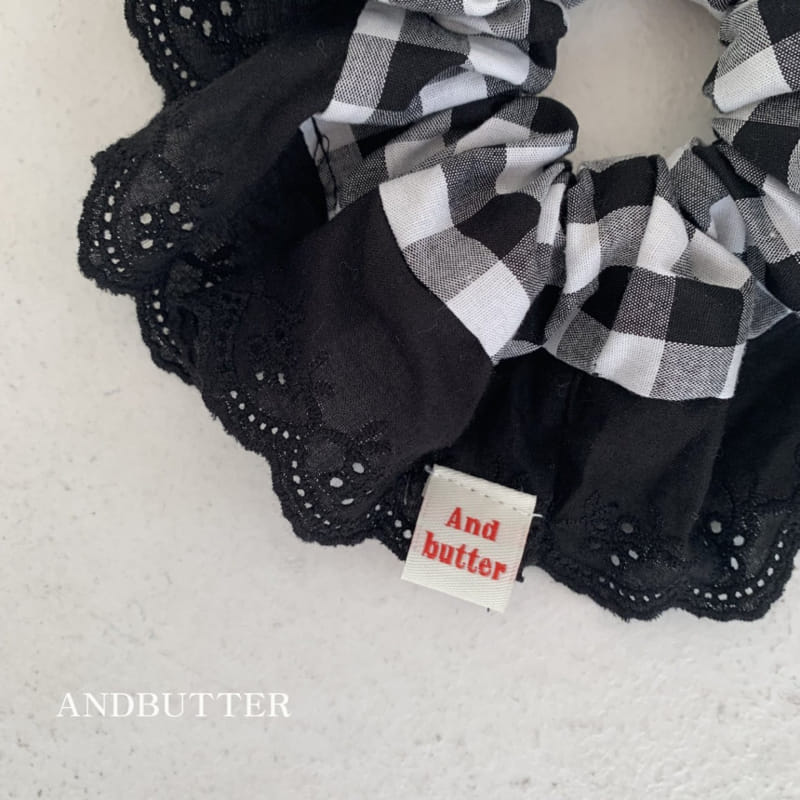 Andbutter - Korean Children Fashion - #discoveringself - Check Scrunchy  - 10