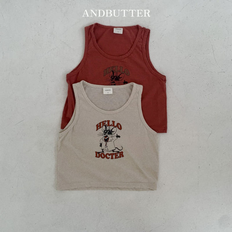 Andbutter - Korean Children Fashion - #discoveringself - Doctor Sleeveless Tee - 2