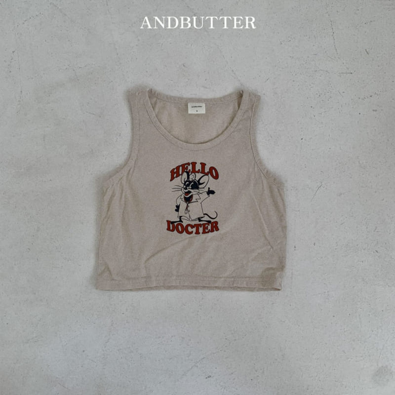 Andbutter - Korean Children Fashion - #fashionkids - Doctor Sleeveless Tee - 3