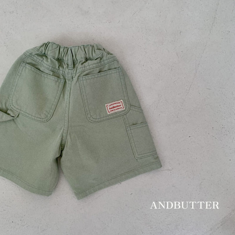 Andbutter - Korean Children Fashion - #kidsshorts - Color Pocket Pants - 10