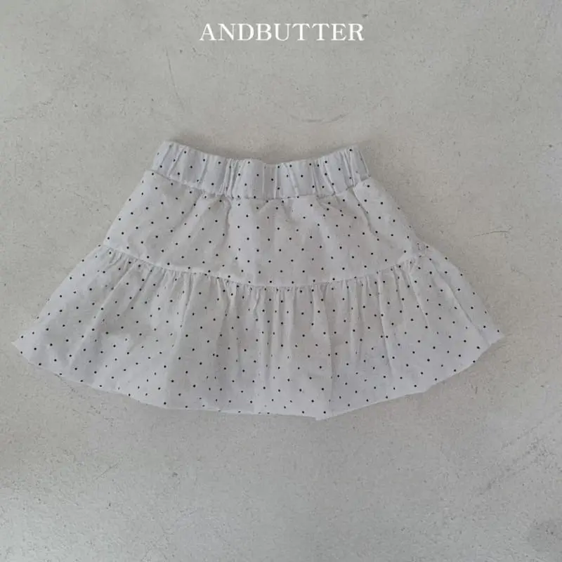 Andbutter - Korean Children Fashion - #kidsshorts - Bon Bon Mini Skirt - 6