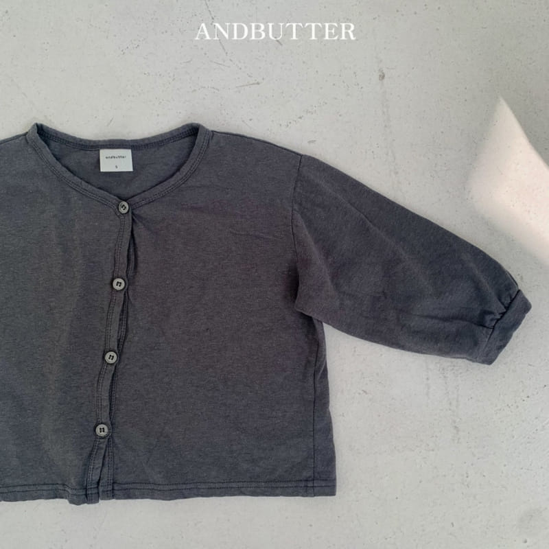 Andbutter - Korean Children Fashion - #kidsshorts - L Loose Cardigan - 8