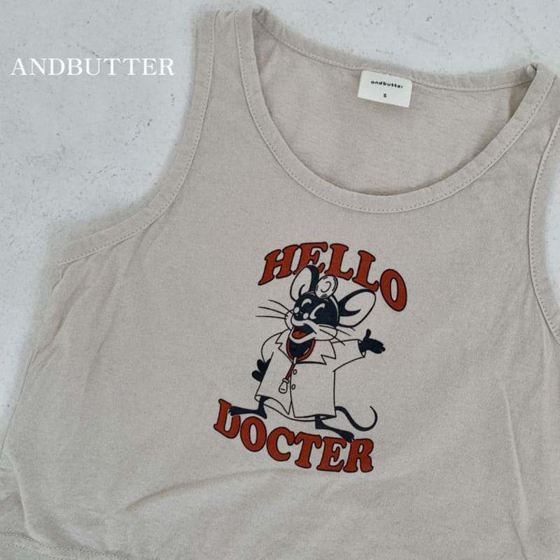 Andbutter - Korean Children Fashion - #fashionkids - Doctor Sleeveless Tee - 4