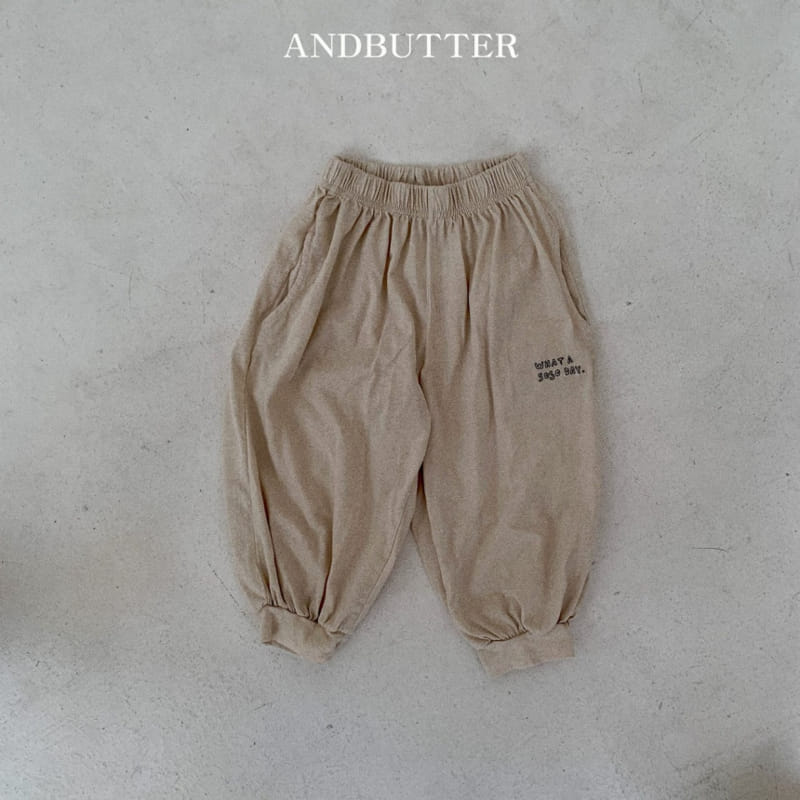 Andbutter - Korean Children Fashion - #kidsshorts - Soso Jogger Pants - 3