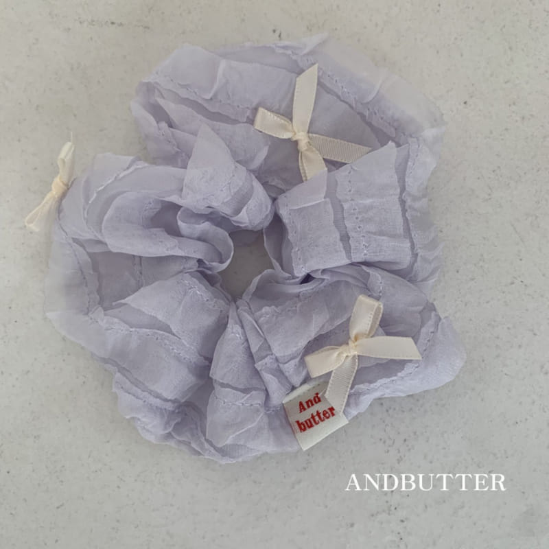 Andbutter - Korean Children Fashion - #kidsshorts - Ribbon Scrunchy - 4