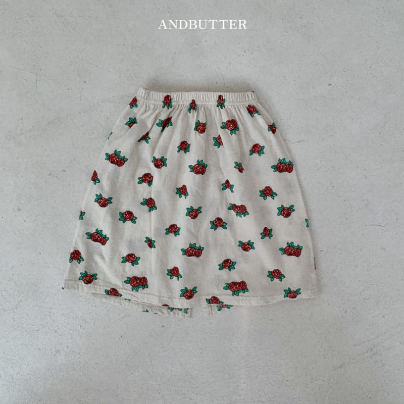 Andbutter - Korean Children Fashion - #kidsstore - Wild Rose Skirt - 3