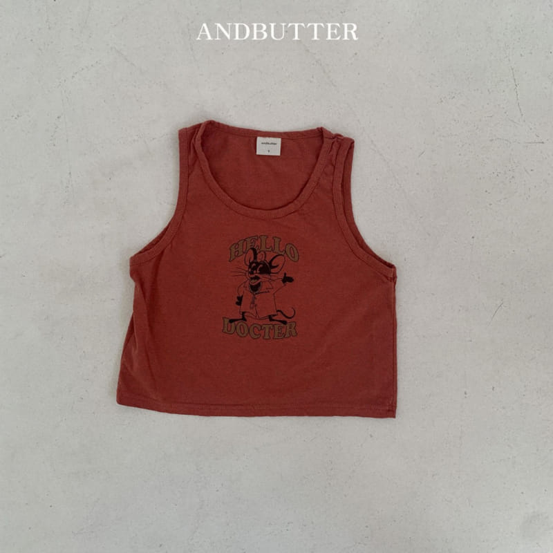 Andbutter - Korean Children Fashion - #kidsstore - Doctor Sleeveless Tee - 5