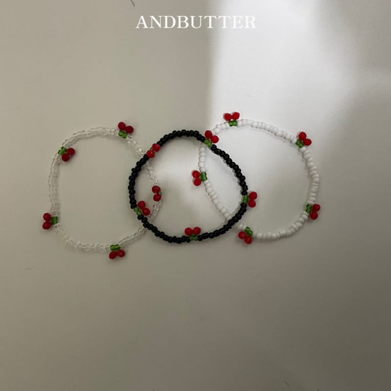 Andbutter - Korean Children Fashion - #kidzfashiontrend - Cherry Bracelet  - 2