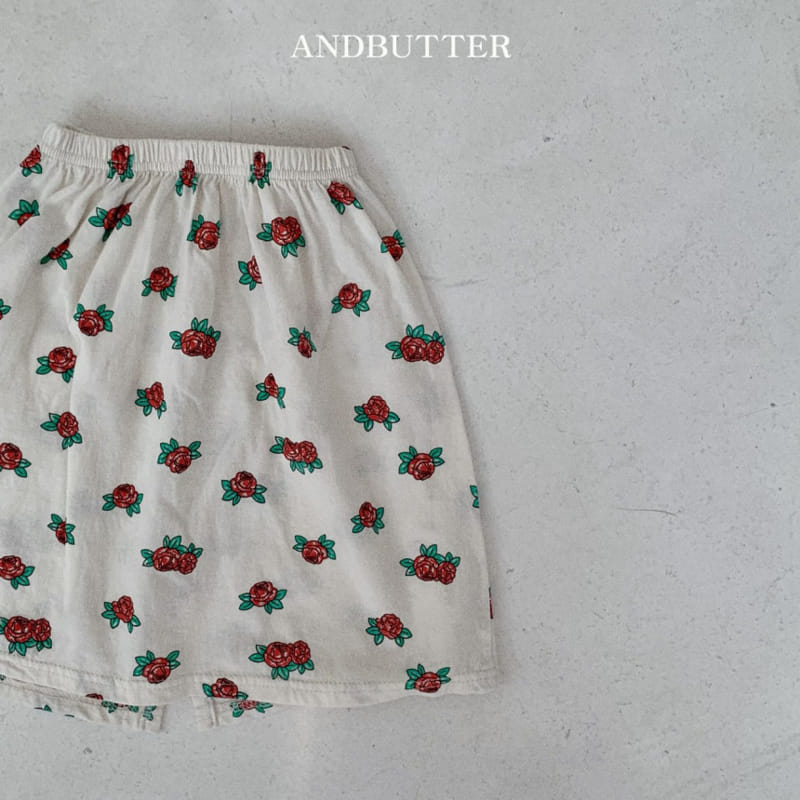 Andbutter - Korean Children Fashion - #kidsstore - Wild Rose Skirt - 4