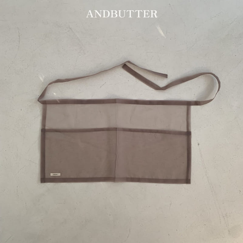 Andbutter - Korean Children Fashion - #kidzfashiontrend - Pocket Apron - 8