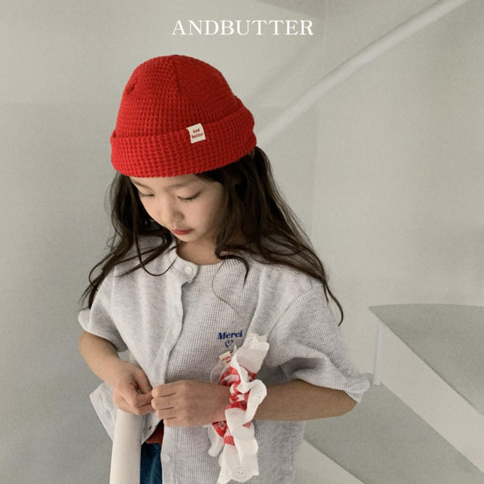 Andbutter - Korean Children Fashion - #kidzfashiontrend - Summer Waffle Beanie