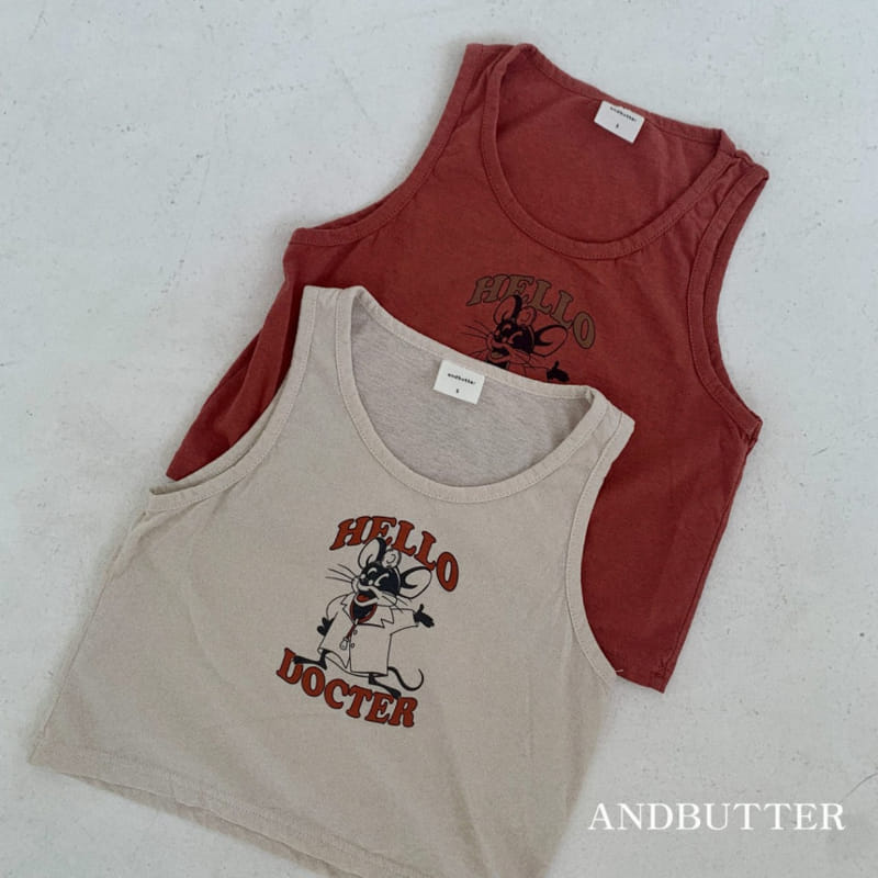 Andbutter - Korean Children Fashion - #littlefashionista - Doctor Sleeveless Tee - 8