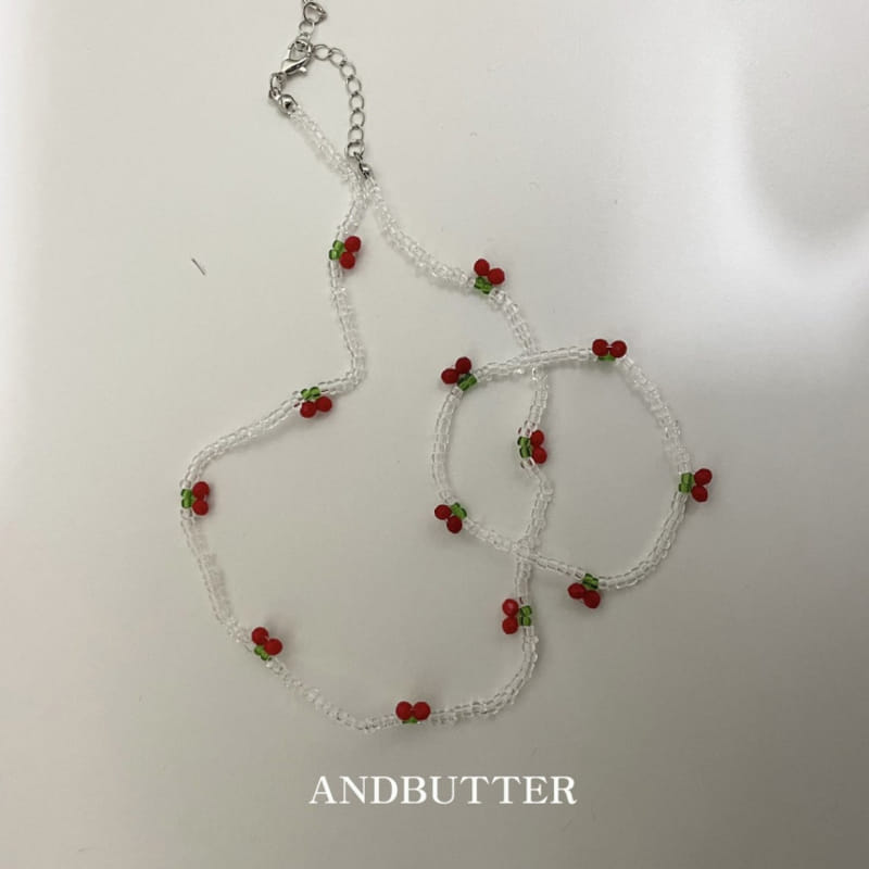 Andbutter - Korean Children Fashion - #minifashionista - Cherry Bracelet  - 6