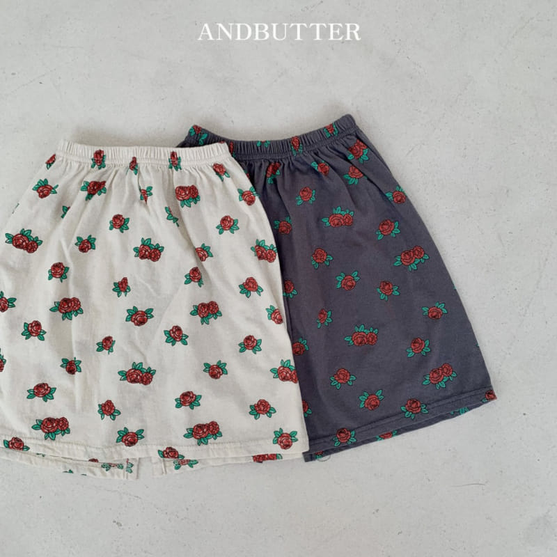 Andbutter - Korean Children Fashion - #minifashionista - Wild Rose Skirt - 8