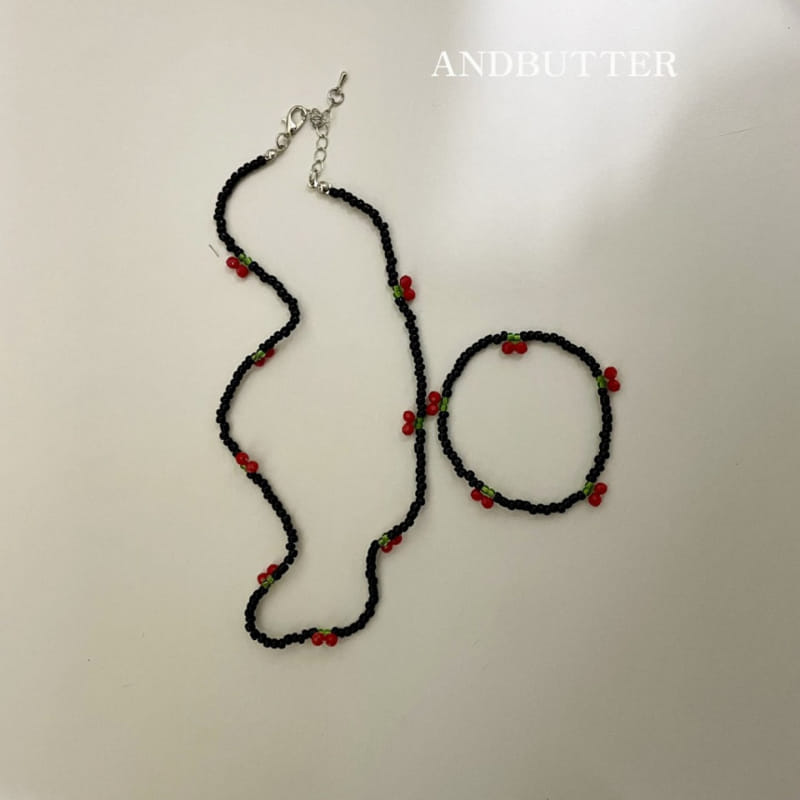 Andbutter - Korean Children Fashion - #prettylittlegirls - Cherry Bracelet  - 7