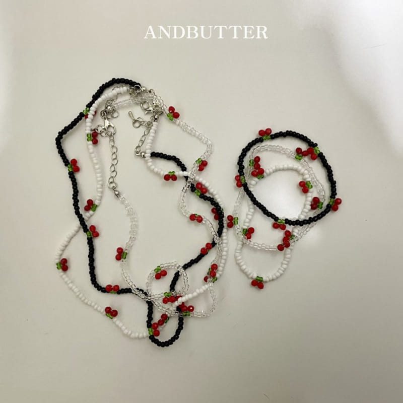 Andbutter - Korean Children Fashion - #toddlerclothing - Cherry Bracelet  - 9