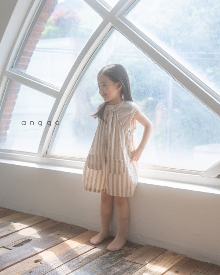 Anggo - Korean Children Fashion - #magicofchildhood - Wafer Overalls