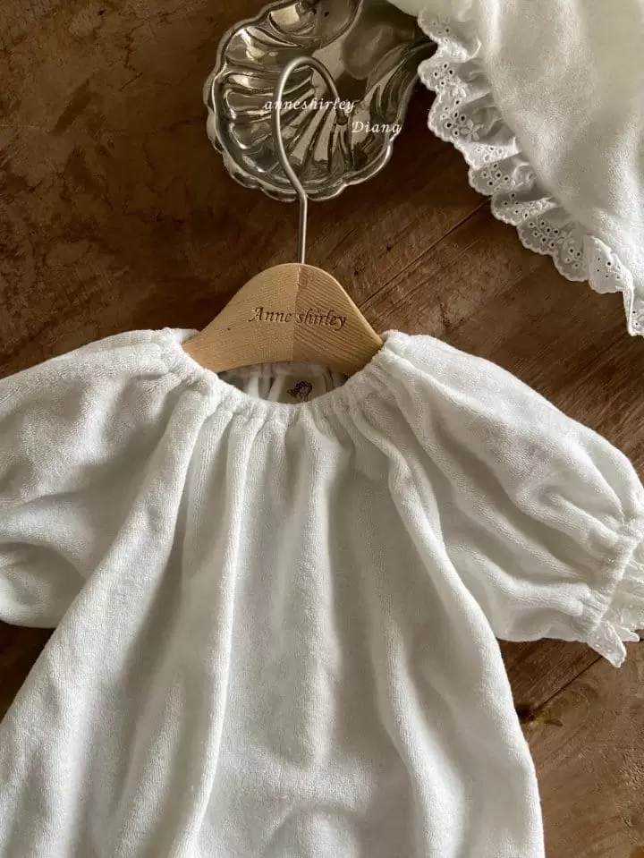 Anne Shirley - Korean Baby Fashion - #babyoutfit - Bosong Lace Rabbit Body Suit - 6