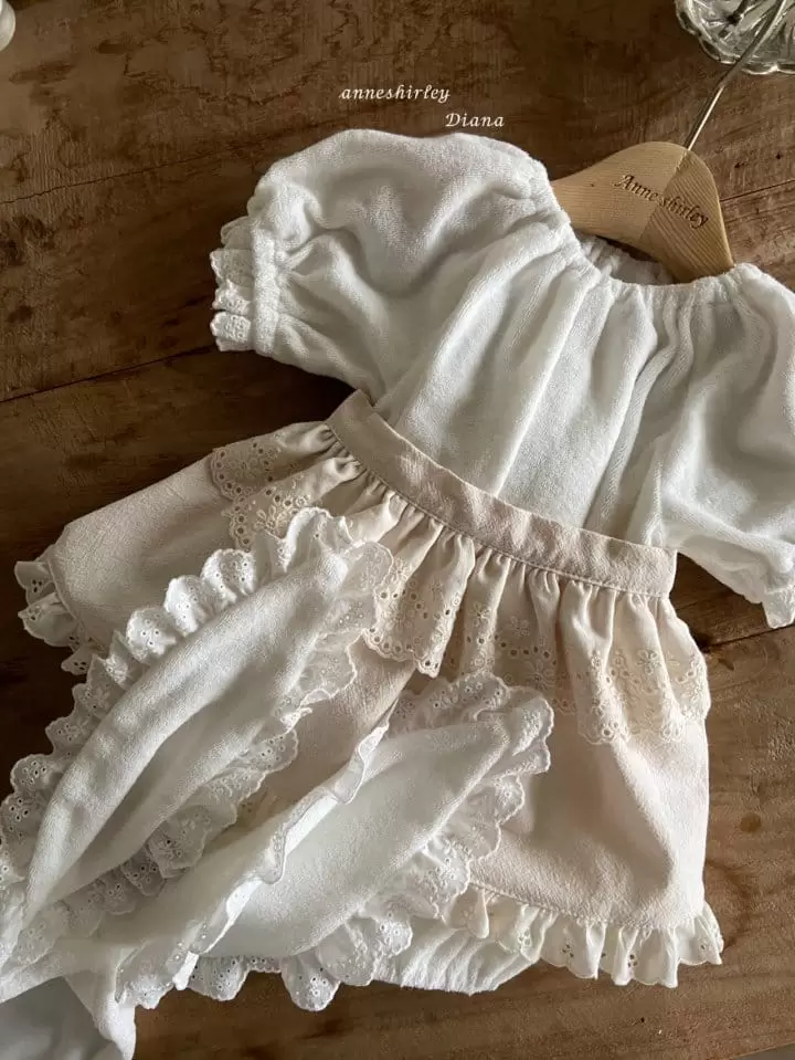 Anne Shirley - Korean Baby Fashion - #babywear - Bosong Lace Rabbit Body Suit - 8