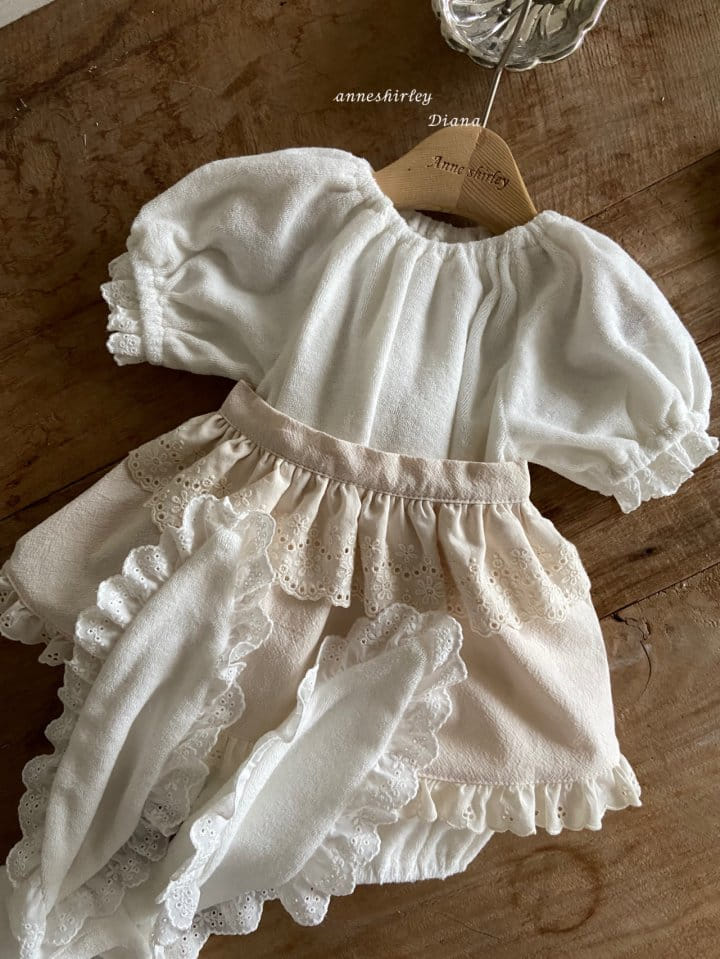 Anne Shirley - Korean Baby Fashion - #onlinebabyshop - Bosong Lace Rabbit Body Suit - 10