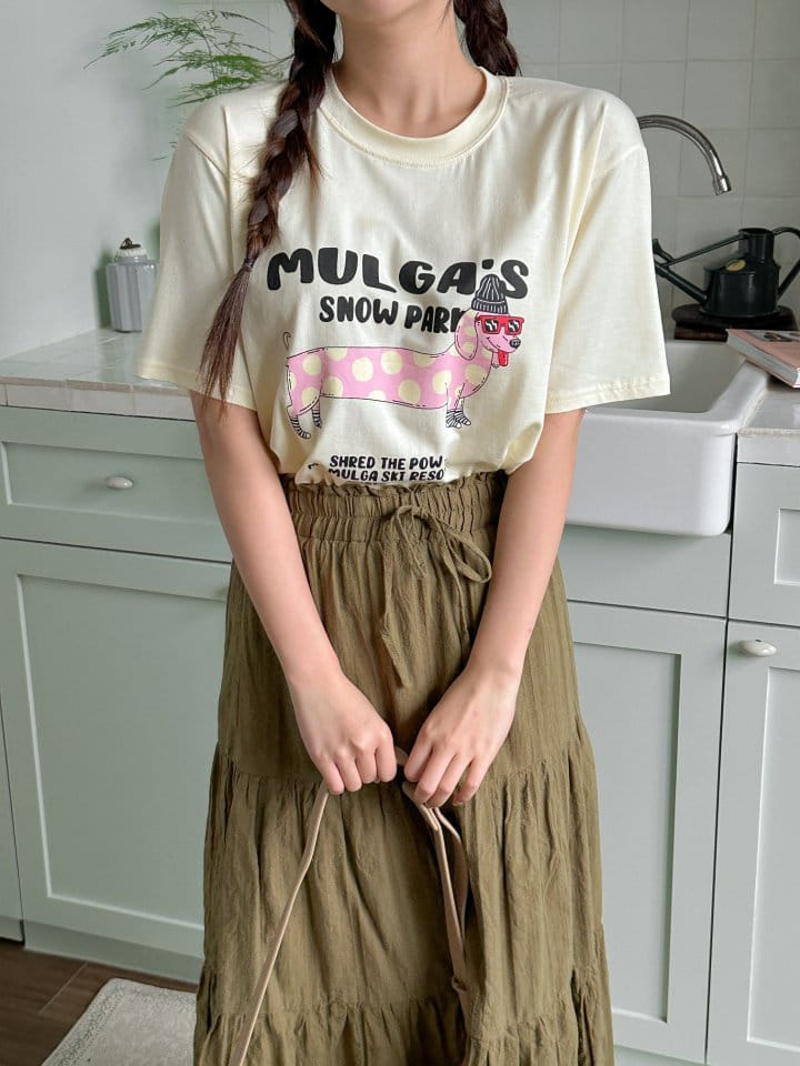 Another Plan - Korean Women Fashion - #momslook - Mulga Dog Modal Tee - 3