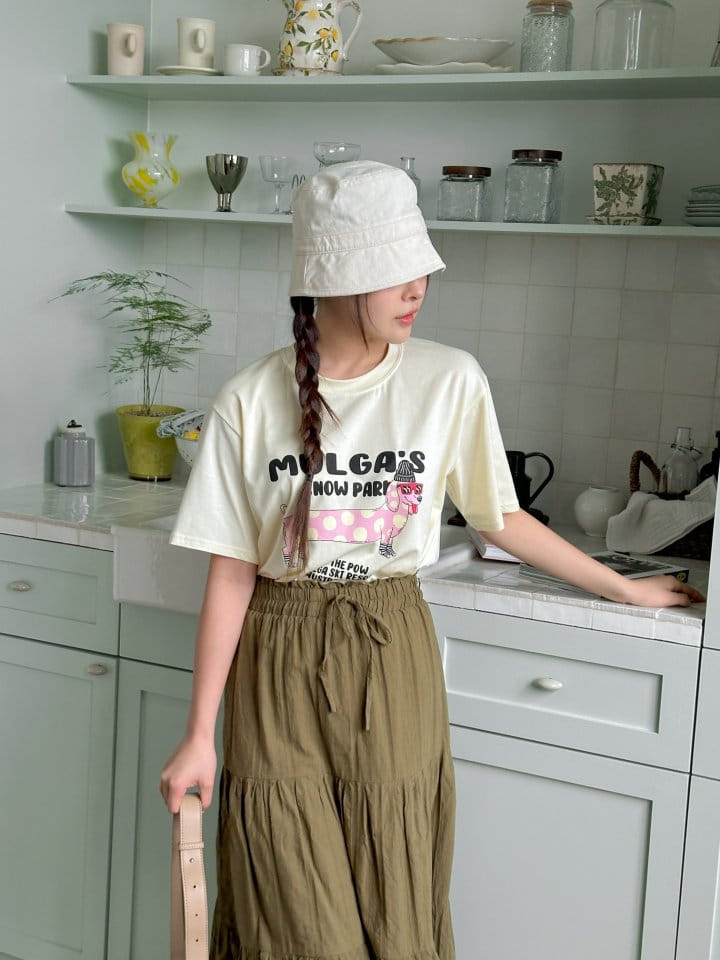 Another Plan - Korean Women Fashion - #momslook - Mulga Dog Modal Tee - 5