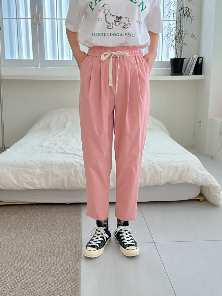 Another Plan - Korean Women Fashion - #momslook - 1702 Span Baggy Pants - 3