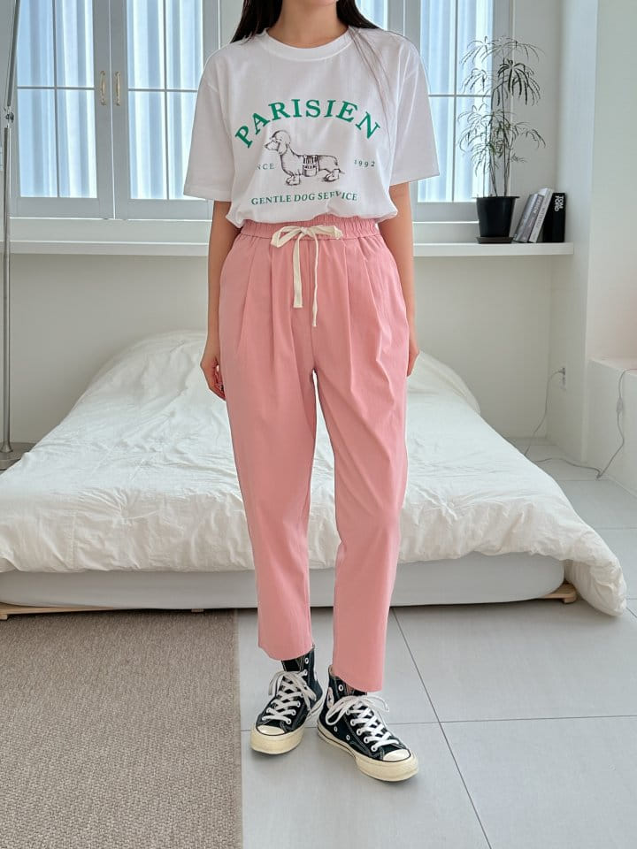 Another Plan - Korean Women Fashion - #momslook - 1702 Span Baggy Pants - 5