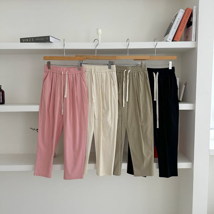 Another Plan - Korean Women Fashion - #momslook - 1702 Span Baggy Pants - 9