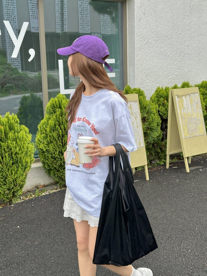 Another Plan - Korean Women Fashion - #momslook - BF Tee - 5